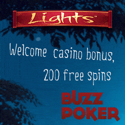 200 Free Spins in Lights