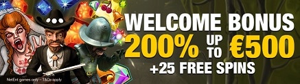 25 Free Spins Twin Spin