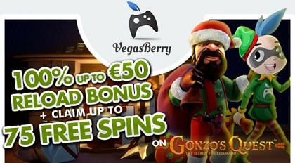 Gonzo Quest 75 free spins