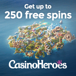 Casino Heroes 250 Free Spins