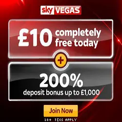 SkyVegas Casino Promotion