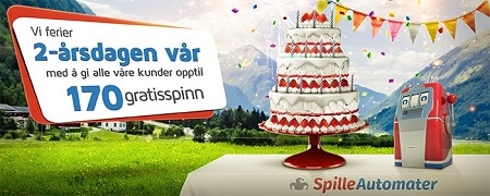 SpilleAutomater casino turns 2 years old