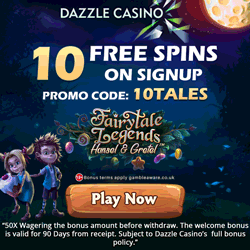 Dazzle Casino Free Spins