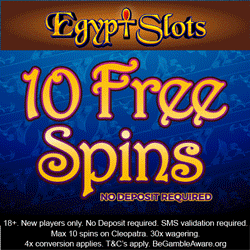 Egypt Slots Casino Promotion