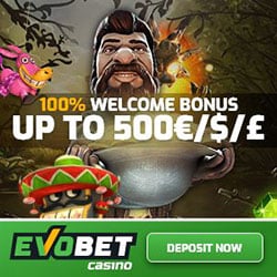 Evobet Casino Promotion
