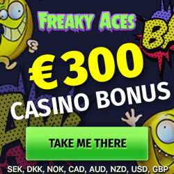 Freaky Aces Casino Free Spins