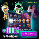 20/30/50 Free Spins and more gifts from Golden Star