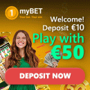 Daily drop jackpots and other surprise rewards from casino myBET