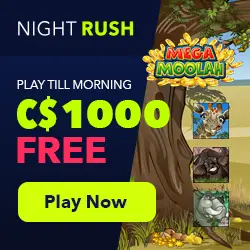 NightRush Casino Promotion
