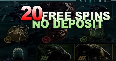 20 No Deposit Free Spins On Aliens Slot