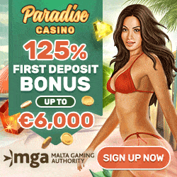 Promosi Paradise Casino