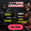 Booongo Coins Splash Tournament: C$60,000 - Spin Samurai